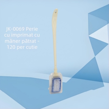 Perie de toaletă Qikai, construcție din plastic, ambalaj în carcasă din plastic, lansare în iarna 2020