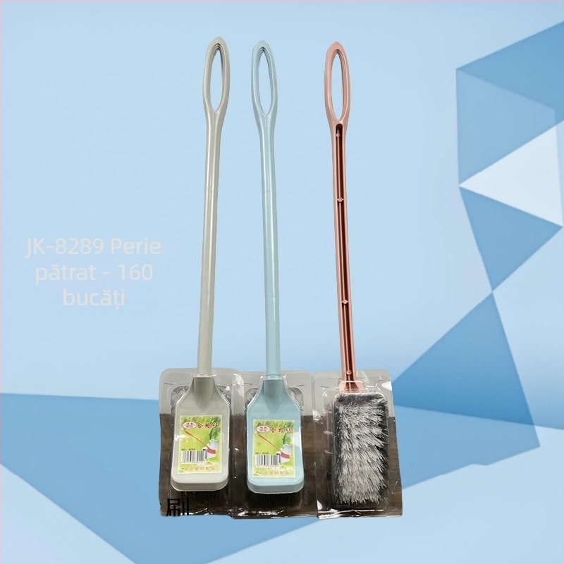 Perie de toaletă Qikai, construcție din plastic, ambalaj în carcasă din plastic, lansare în iarna 2020