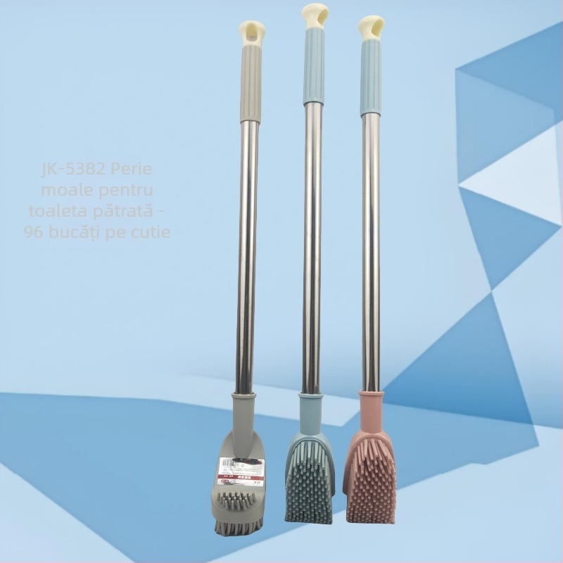 Perie de toaletă Qikai, construcție din plastic, ambalaj în carcasă din plastic, lansare în iarna 2020