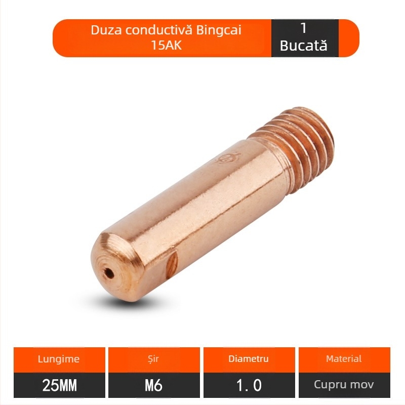 Duză de contact pentru pistolul de sudură CO2 Binzel – Sheng ruipu, compatibilă cu 15AK/24KD/36KD