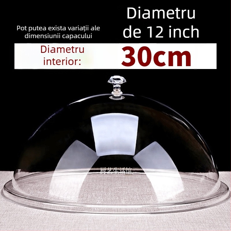 Capac circular din plastic pentru alimente, stil simplu, Cod Cy