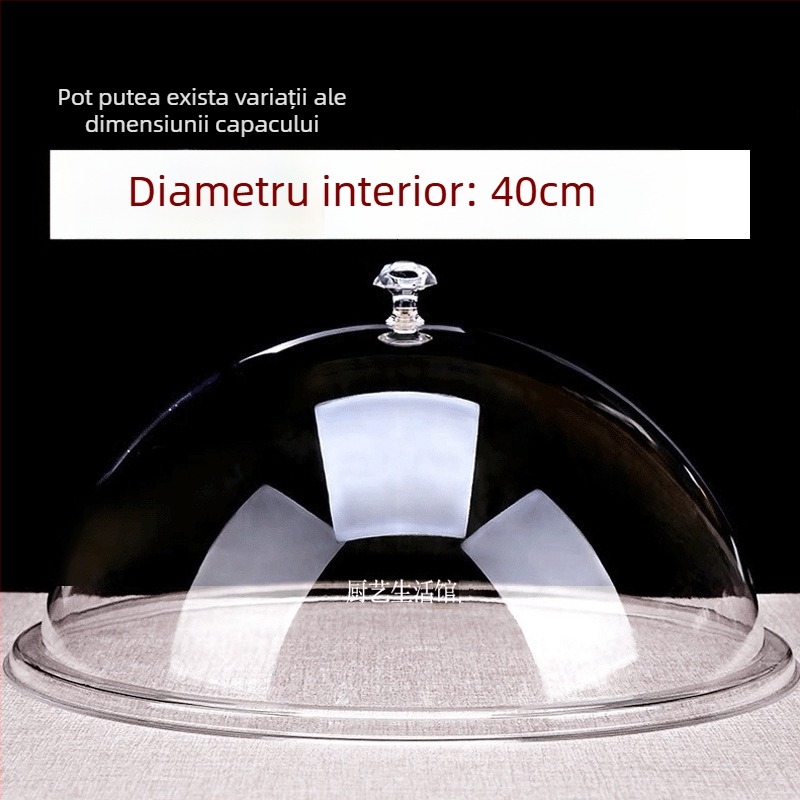 Capac circular din plastic pentru alimente, stil simplu, Cod Cy