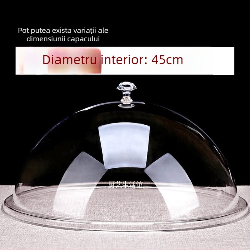 Capac circular din plastic pentru alimente, stil simplu, Cod Cy