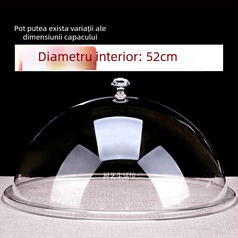 Capac circular din plastic pentru alimente, stil simplu, Cod Cy