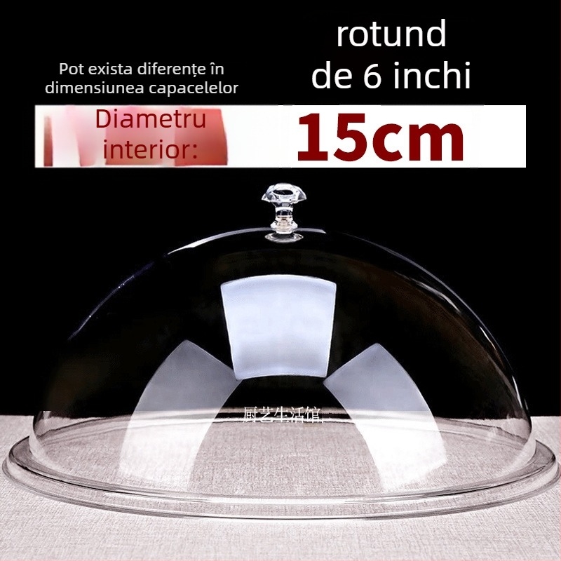 Capac circular din plastic pentru alimente, stil simplu, Cod Cy