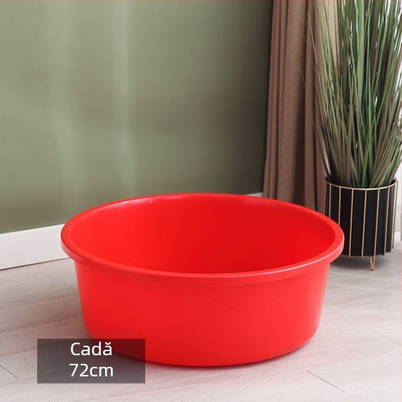 Vas de baie rotund din plastic - marcă Unique, fără import, potrivit pentru adulți
