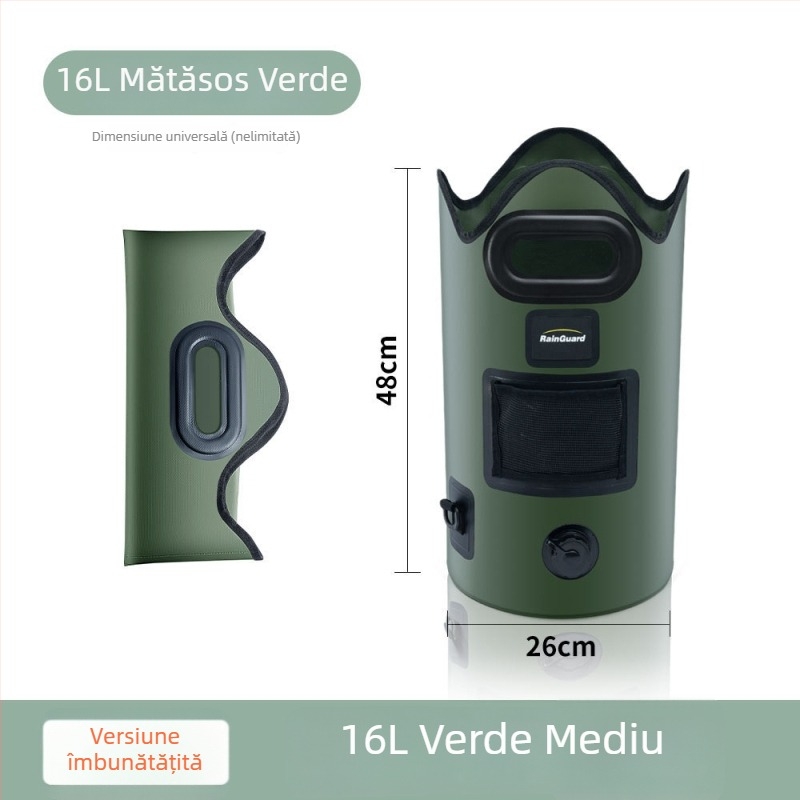 Rain Guard Cadă pliabilă pentru baie la picioare – PVC, design pliabil, temperatură constantă, spumă cu abur pentru înmuierea picioarelor