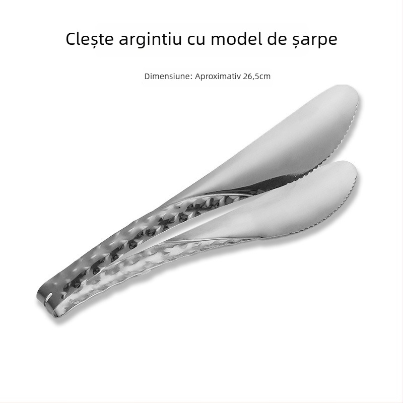 Tavă din oțel inoxidabil pentru tacâmuri, cu formă de ventilator și plăci pătrate pentru bufet