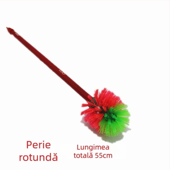 Perie de toaletă cu cap rotund, din plastic, cutie cu 200 bucăți, lansare primăvara 2020