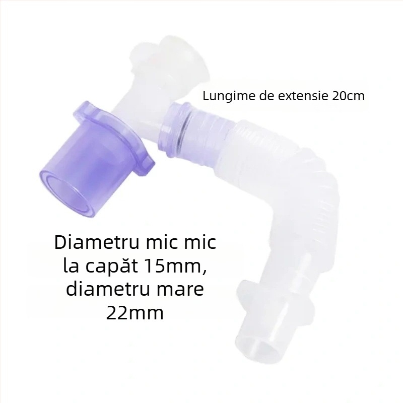 Circuit de respirație pentru anestezie, de unică utilizare, pentru aparat de anestezie și echipament respirator | Material: PP | Brand: Yunda/alte | 1 set per pachet | Aprobarea medicamentului/echipamentului: Yu machinery note 20182080722