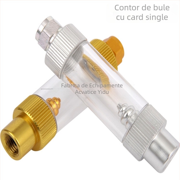 Difuzor CO2 cu detector pentru acvariu cu plante – sticlă, brand YUMIAO CW, difuzie cu valvă de control