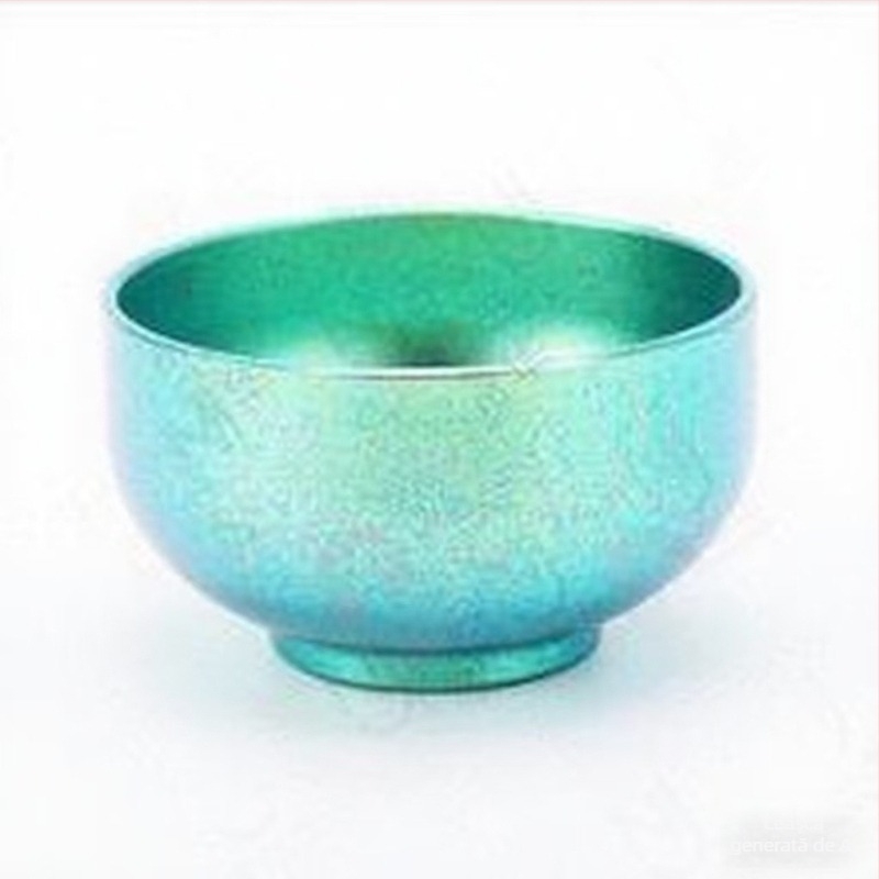 Castron pentru orez din titan pur, design cu dublu strat, compatibil cu microunde, imprimare logo disponibil, Brand Family year