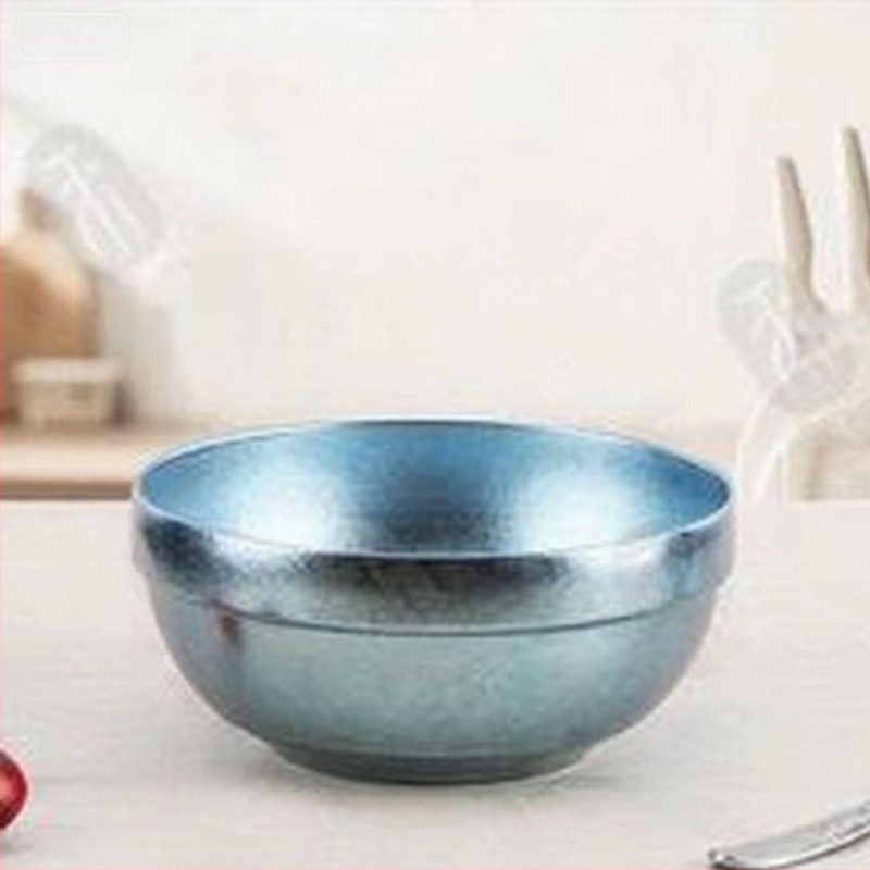 Castron pentru orez din titan pur, design cu dublu strat, compatibil cu microunde, imprimare logo disponibil, Brand Family year