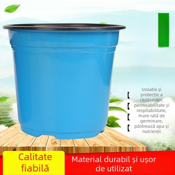 Vas pentru plante - din plastic, rezistent la coroziune, pentru utilizare pe podea, pentru amenajări verzi și creșterea butașilor