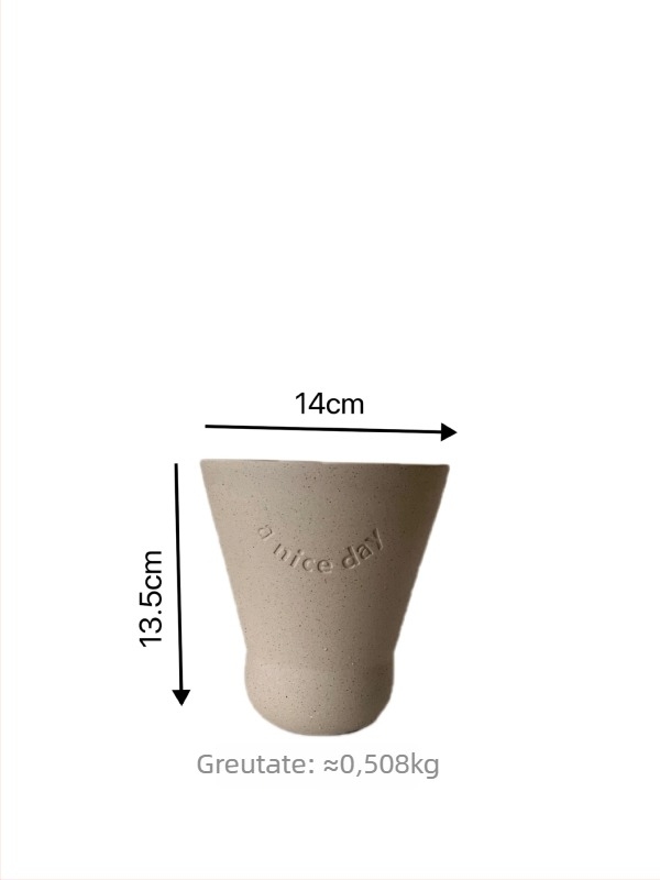 Ghiveci ceramic Nordic minimalist pentru birou, pentru suculente de interior