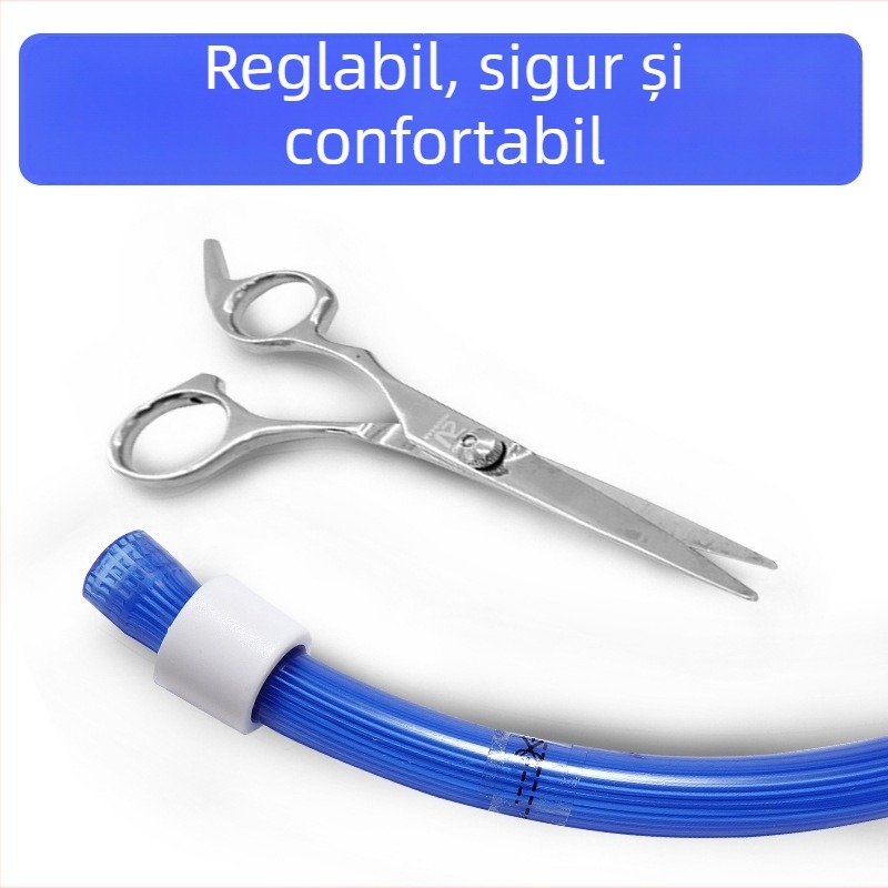 Colier LED pentru animale de companie, USB reîncărcabil, din plastic, pentru câini și pisici
