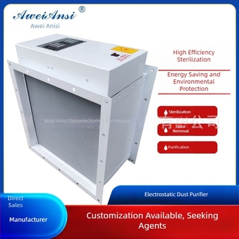Avainas purificator de aer microelectrostatic pentru HVAC central – sterilizare și eliminare praf