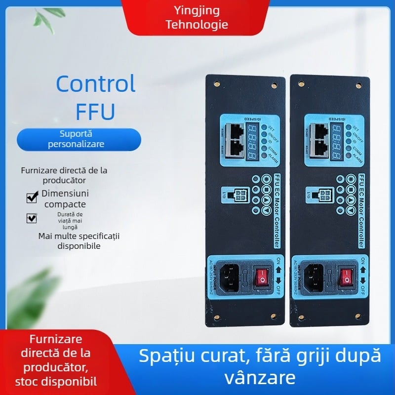 Unitate FFU de purificare a aerului, industrială, filtru cu înaltă eficiență, tehnologie de adsorbție cu reducere de presiune, Yingjing