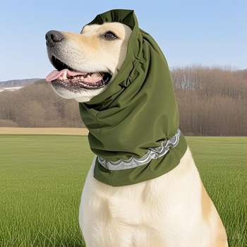 Șal pentru câine din poliester, patru sezoane, protecție împotriva ploii și zăpezii, bandă reflectorizantă pentru plimbări în aer liber