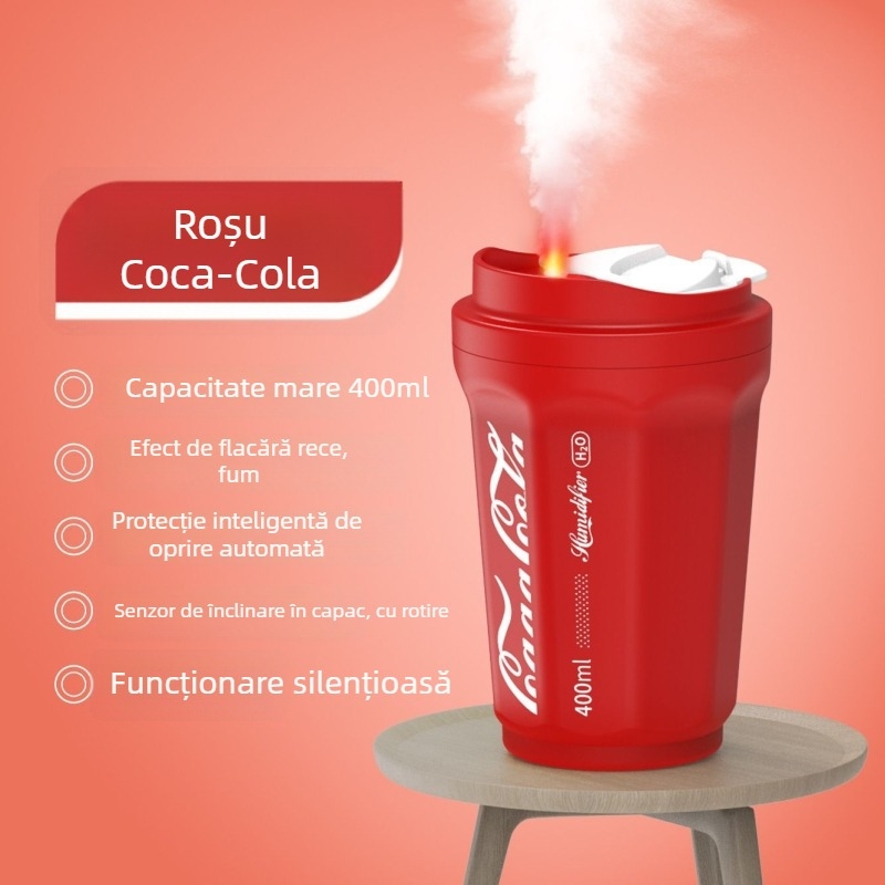 Umidificator auto fără fir, cu 3 ieșiri de ceață, telecomandă, rezervor de 10 L, alimentare pe baterie, zgomot redus ≤36 dB, tensiune ≤36 V, acoperire 41–60 m²