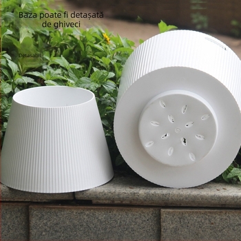 Ghiveci din rășină, durabil, pentru podea, turnat prin injecție