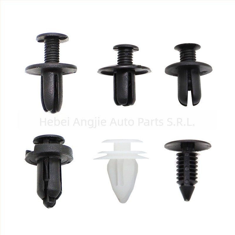 Clipuri pentru garnitura ușii din nylon, universale, 100 buc