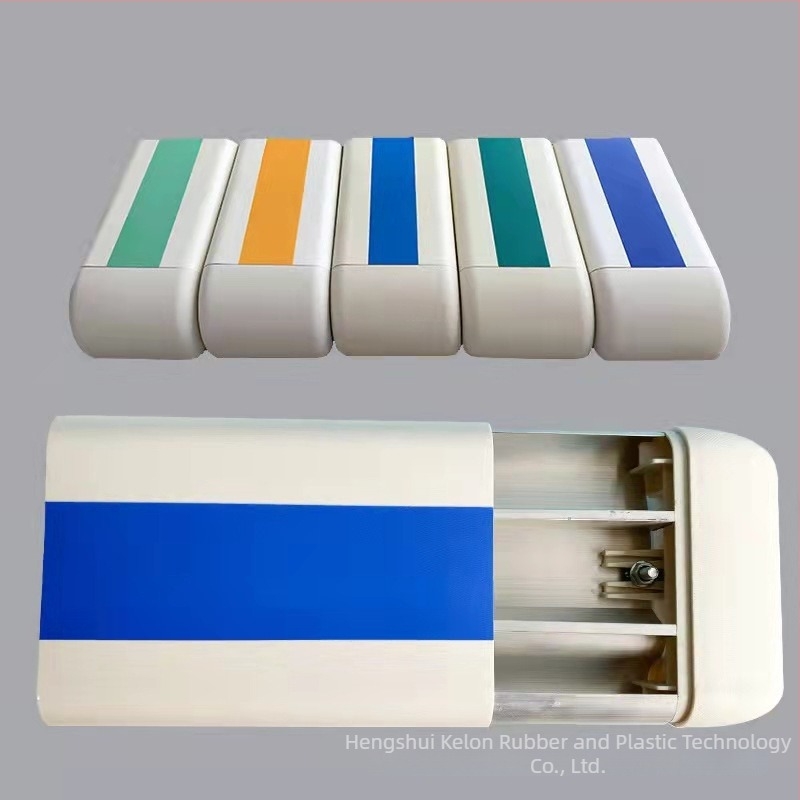 Mâner pentru culoarul spitalului - Panou PVC, protecție anti-coliziune, model 140, Cologne