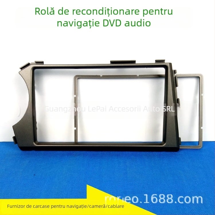 Ramă de montaj pentru navigația DVD SsangYong Actyon, volan pe partea stângă