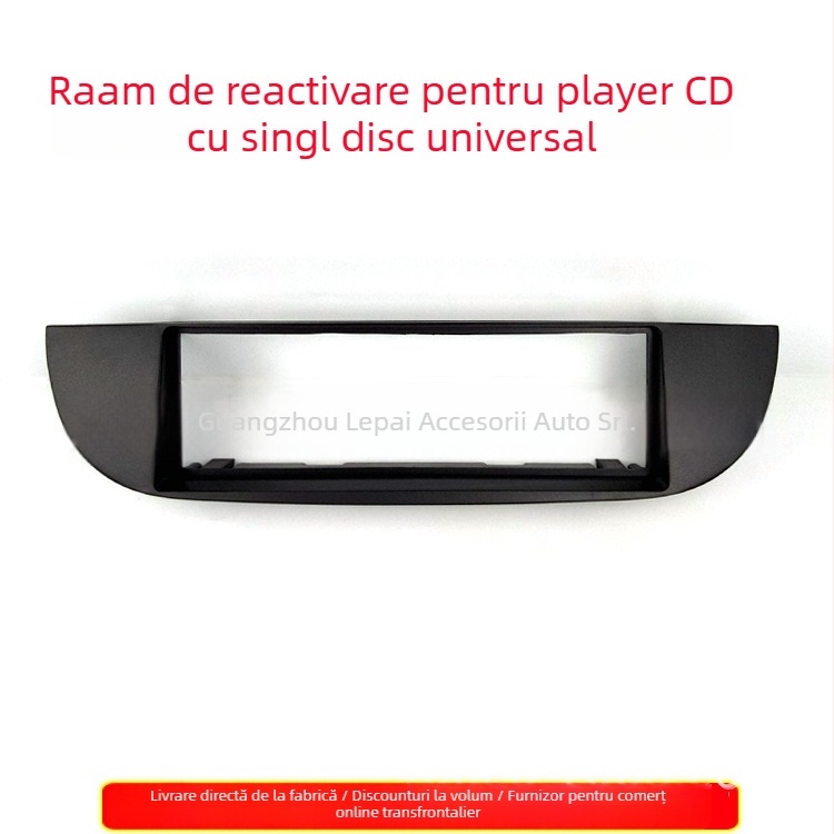 Ramă montaj pentru stereo auto Fiat 500 2007 - cadru/panou modificat, navigație audio DVD/CD, panou universal, brand yelew