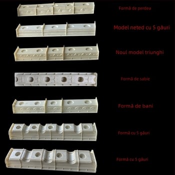 Matriță pentru coloană de vază pentru balustradă de balcon, stil european, coloană romană, ciment