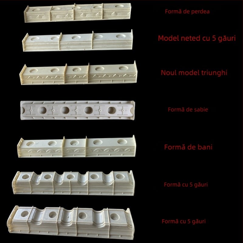 Matriță pentru coloană de vază pentru balustradă de balcon, stil european, coloană romană, ciment