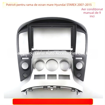 Panou de instalare pentru sistemul audio al mașinii Hyundai Starex H1 (2007-2015), 12V, plastic, Peak