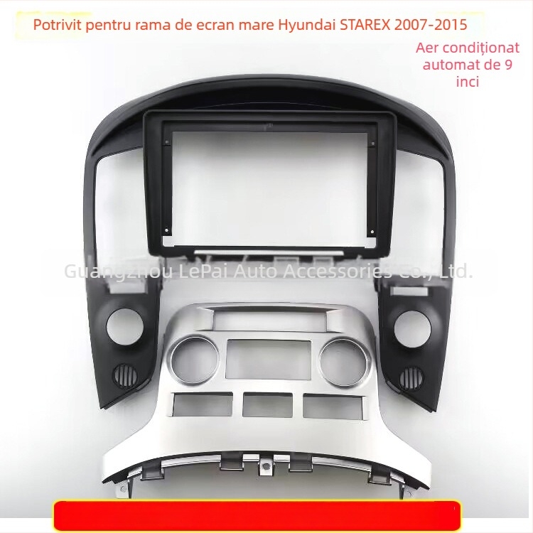 Panou de instalare pentru sistemul audio al mașinii Hyundai Starex H1 (2007-2015), 12V, plastic, Peak