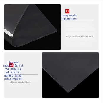 OPP pungi autoadezive pentru ambalare, personalizabile, imprimare logo posibil, material OPP, raport 1:1 virgin/recycled, ambalaj interior