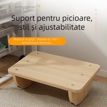 Suport pentru picioare de birou, stil Nordic, sub birou, nepliabil, material: altul