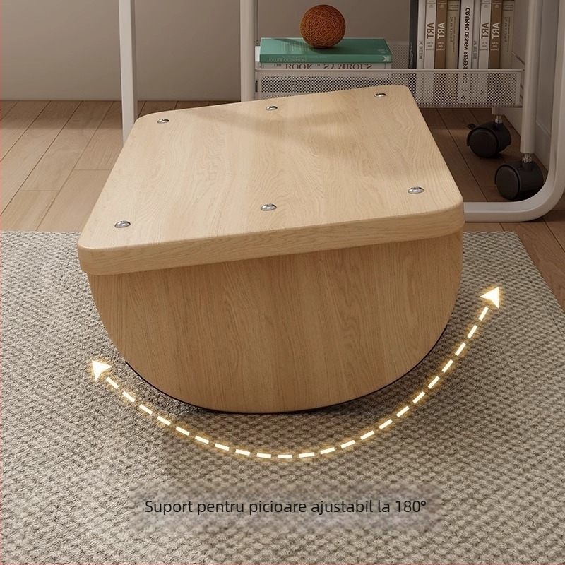 Suport pentru picioare de birou, stil Nordic, sub birou, nepliabil, material: altul