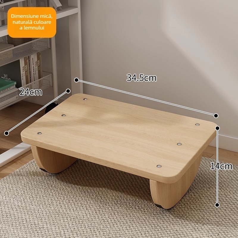 Suport pentru picioare de birou, stil Nordic, sub birou, nepliabil, material: altul
