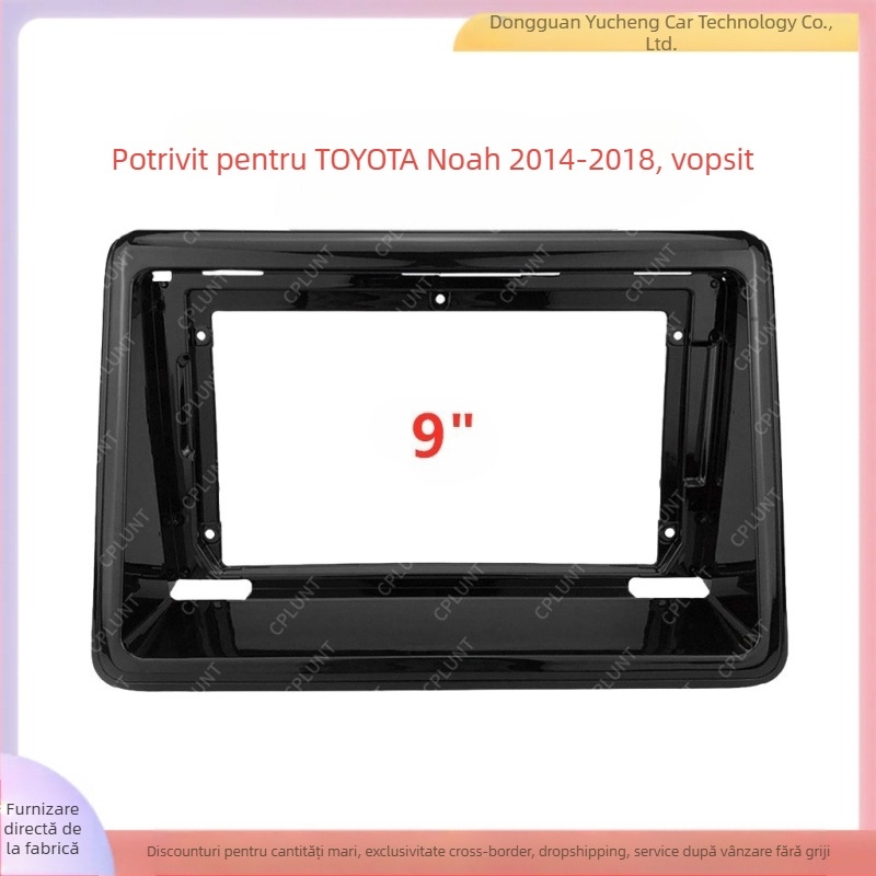 Ramă panou Android centru pentru Toyota Noah (Noah Esquire, Voxy) – ABS și PC, 1 kg, compatibil 2014–2018