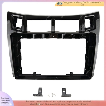 Ramă navigație Android pentru Toyota Yaris, ecran de 9 inch, material ABS+PC, modele 2005–2011, greutate 1 kg