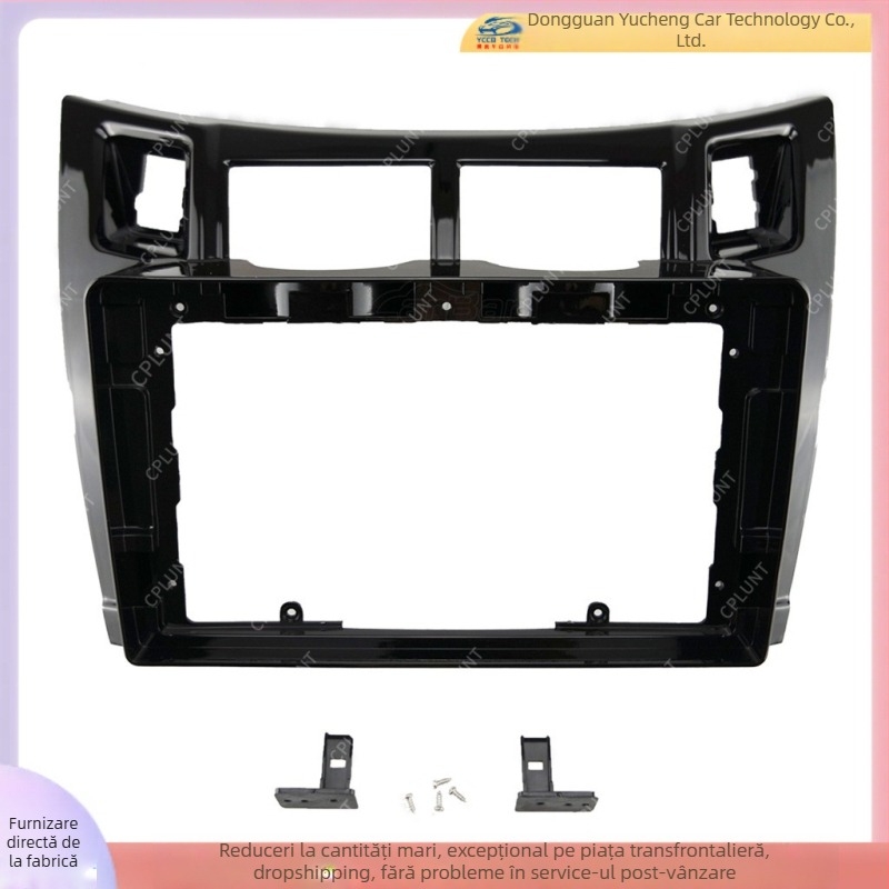 Ramă navigație Android pentru Toyota Yaris, ecran de 9 inch, material ABS+PC, modele 2005–2011, greutate 1 kg