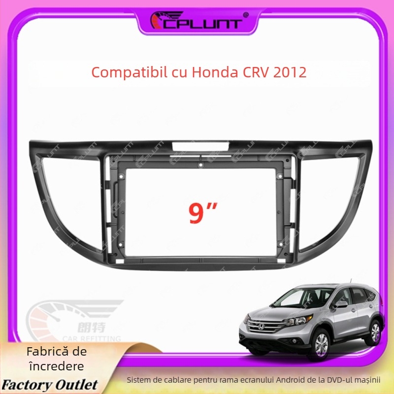 Ramă de suprafață Android pentru panoul de bord Honda CR-V – ABS+PC, compatibil cu CR-V (2011–2017), greutate 2 kg