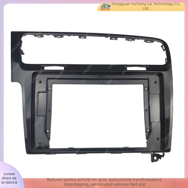 Rama frontală VW Golf 7 cu navigație Android și DVD – ABS+PC, 2013–2016