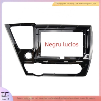 Cadru de navigare Android de 9 inch pentru Honda Civic versiune US (2013–2017), material ABS+PC, greutate 1 kg.