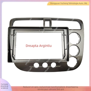 Cadru de navigație Android pentru Honda Civic CF4 (2001–2005) – ABS+PC, 1 kg, cadru reglabil