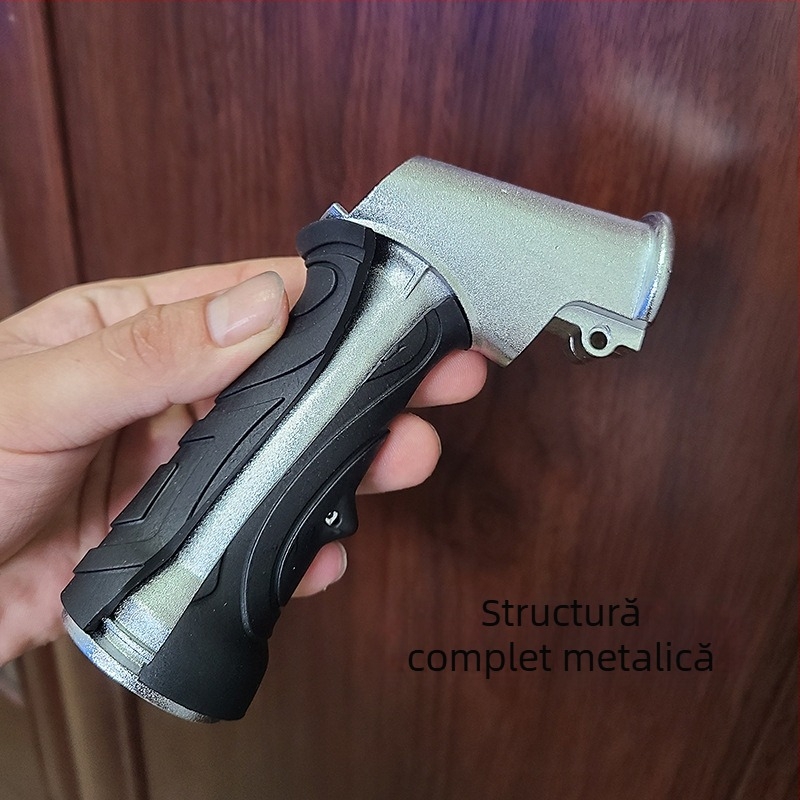 Pistol de apă de înaltă presiune, cu mâner din metal, duză din cupru și acoperire din cauciuc, pentru irigarea grădinii, spălarea mașinilor și curățarea podelelor