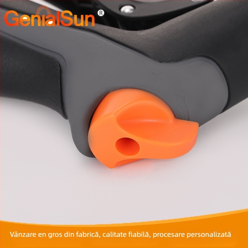 Pistol de apă pentru grădină, 10 funcții, control frontal, duză mare, pentru udarea plantelor și spălarea mașinii