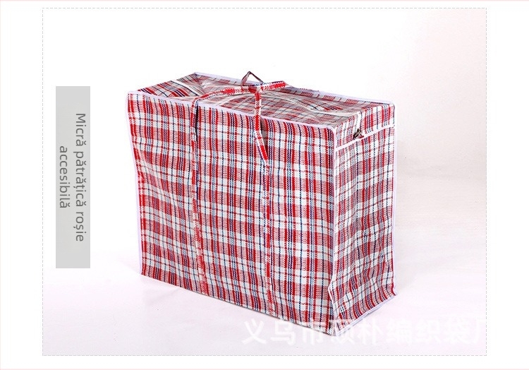 Geantă din plastic țesută în plasă — Material: plastic; Model: plasare în plasă; Design: rețea