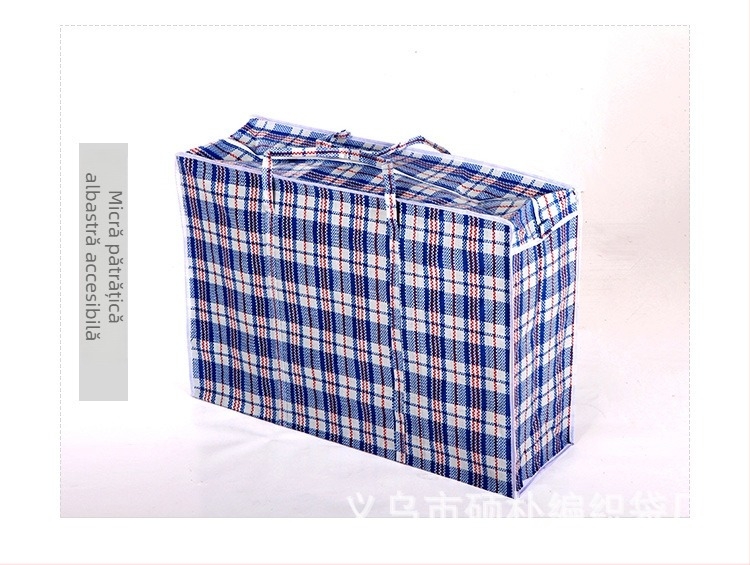 Geantă din plastic țesută în plasă — Material: plastic; Model: plasare în plasă; Design: rețea