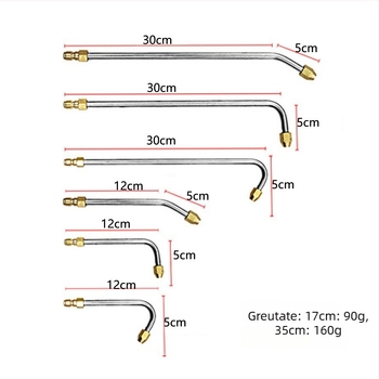 Pistol de înaltă presiune cu tijă extensibilă din oțel inoxidabil — Carpenter Peak, 30°, 5000 psi, pentru spălarea mașinilor