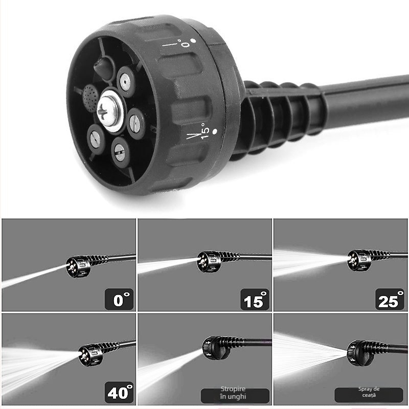 CREATIONSPACE CSP0101A Pistol de înaltă presiune cu baterie li-ion pentru spălarea mașinilor acasă